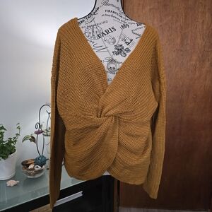 Women's Mustard Sweater